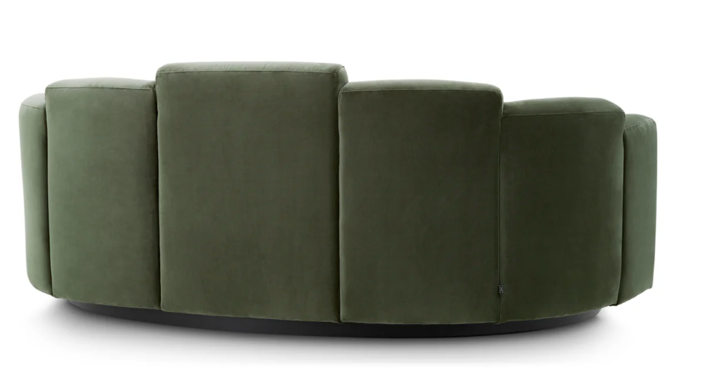 Green Velvet Sofa Marbella