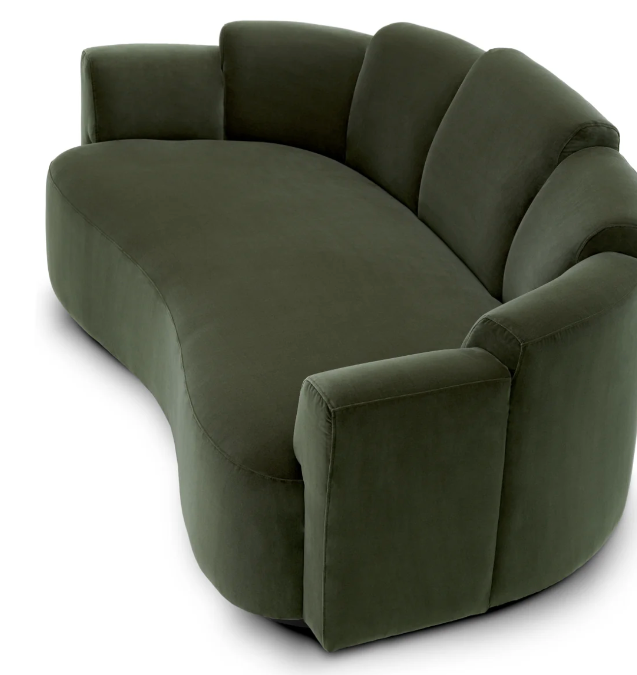Green Velvet Sofa Marbella