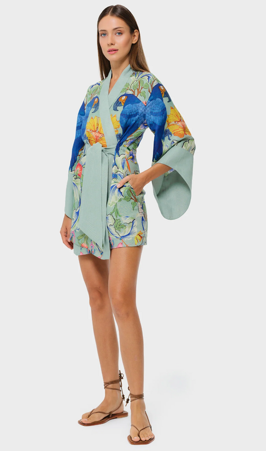 Carmen Amara Mini Kimono Robe