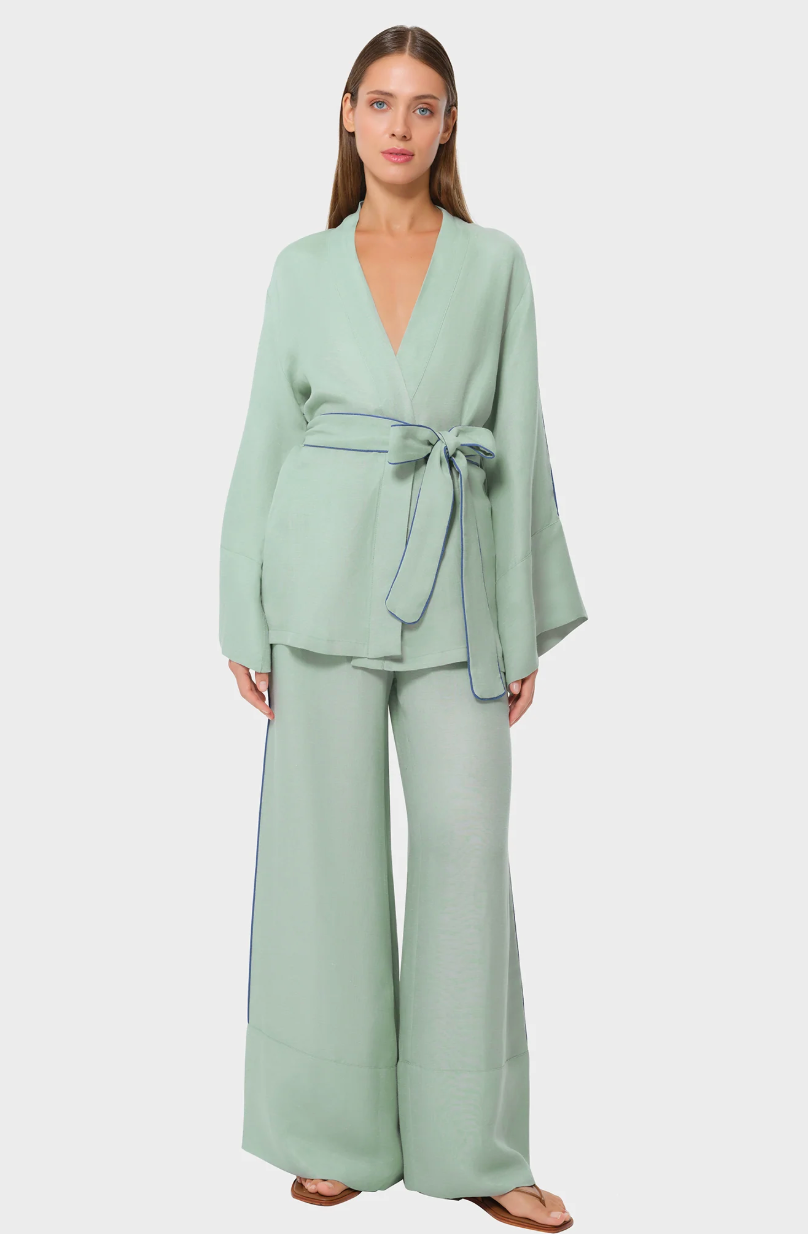 Jade Mythos Wrap Top