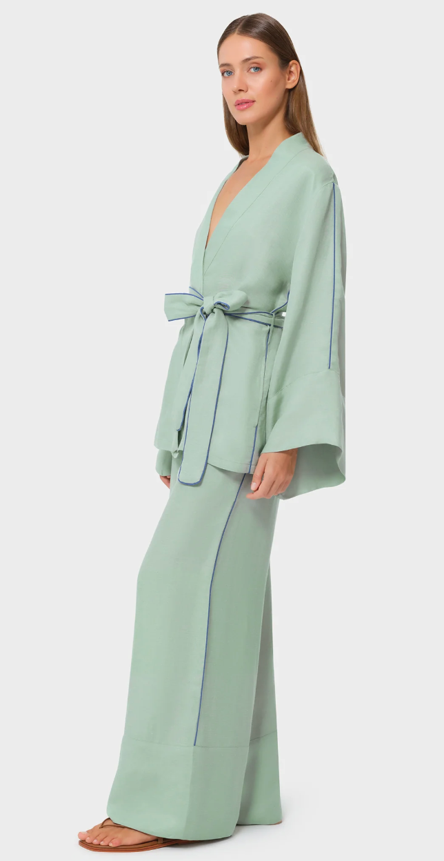 Jade Mythos Wrap Top