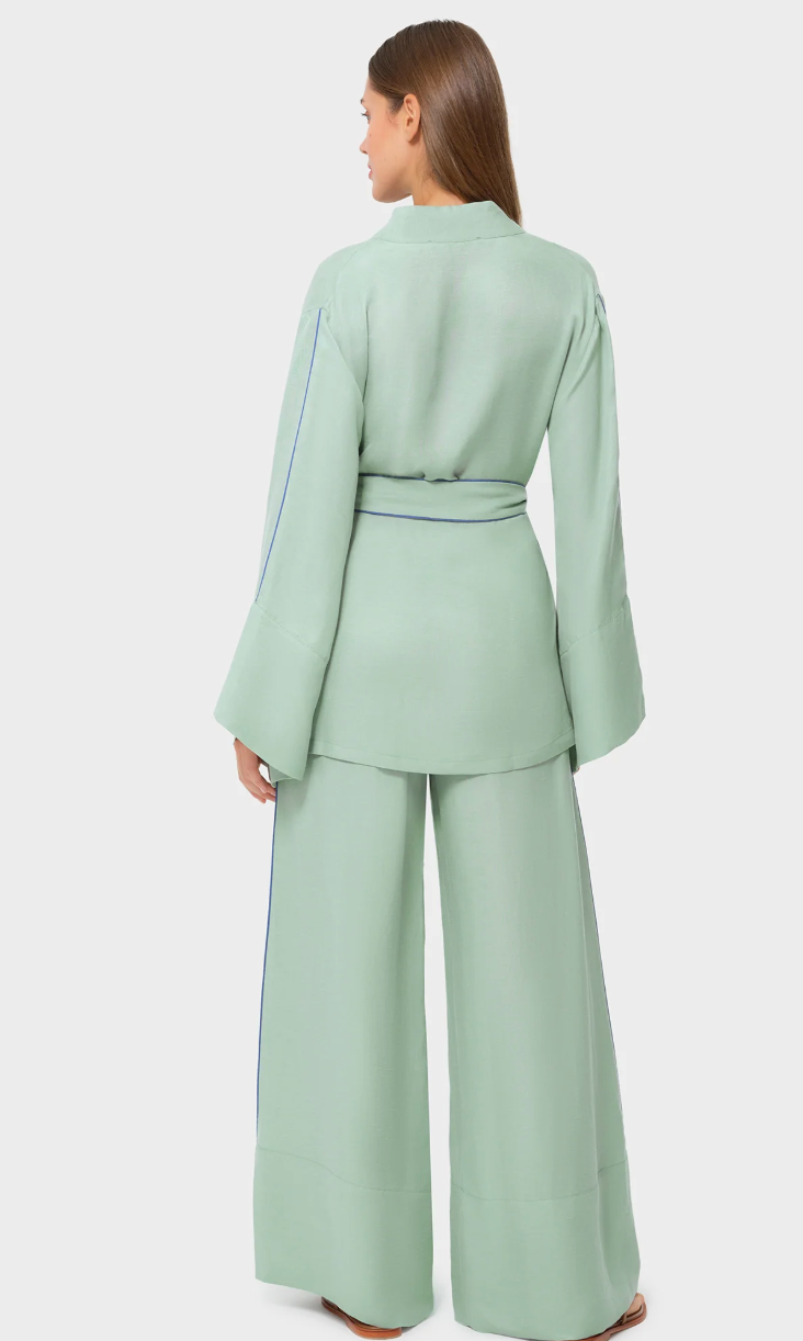 Jade Mythos Wrap Top