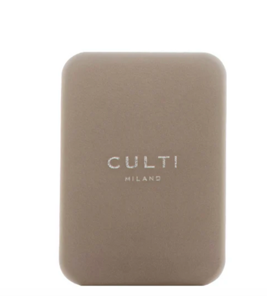 Car Diffuser Taupe Leather - Tessuto