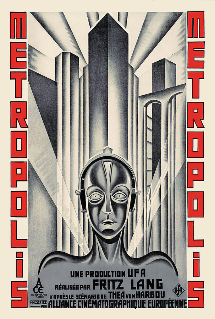 Movies - Metropolis Red Grey