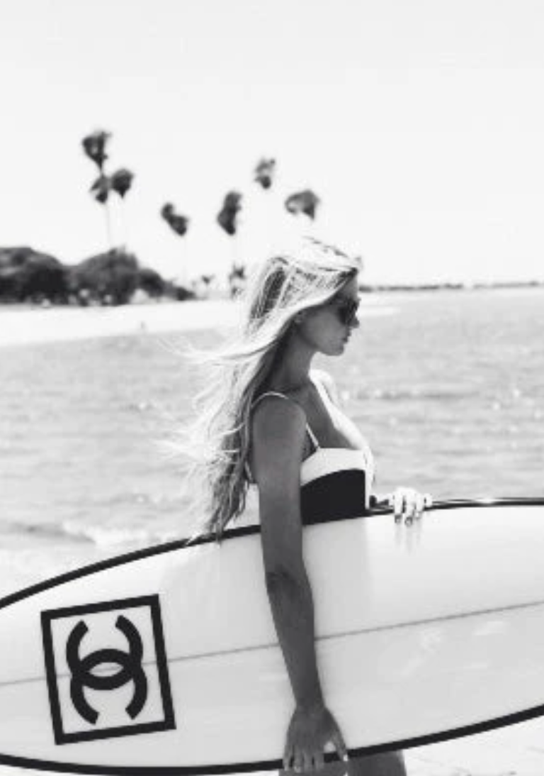 Portraits (B&W) - Surf Board