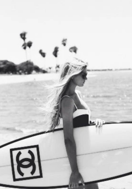 Portraits (B&W) - Surf Board
