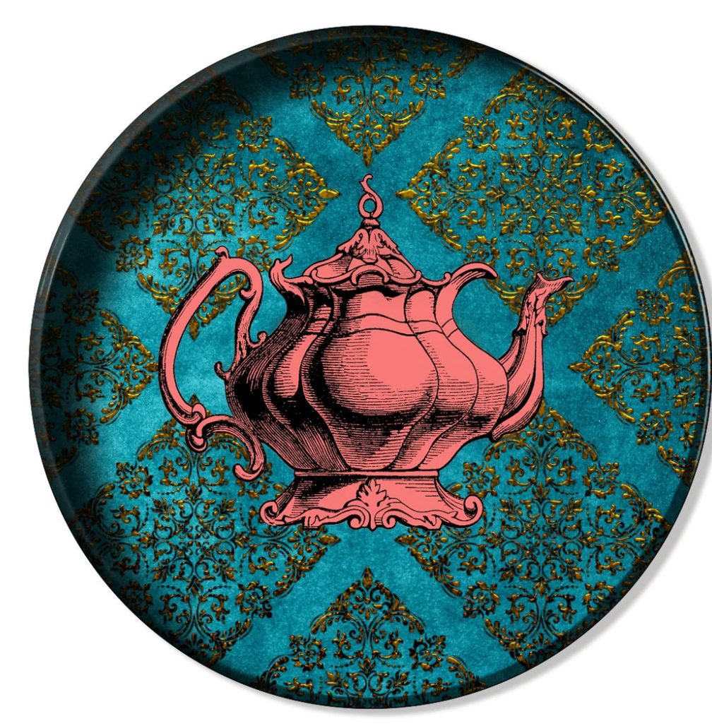 Metal Tray - Tea Party 5