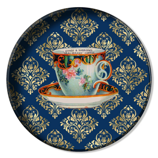 Metal Tray - Tea Party 1