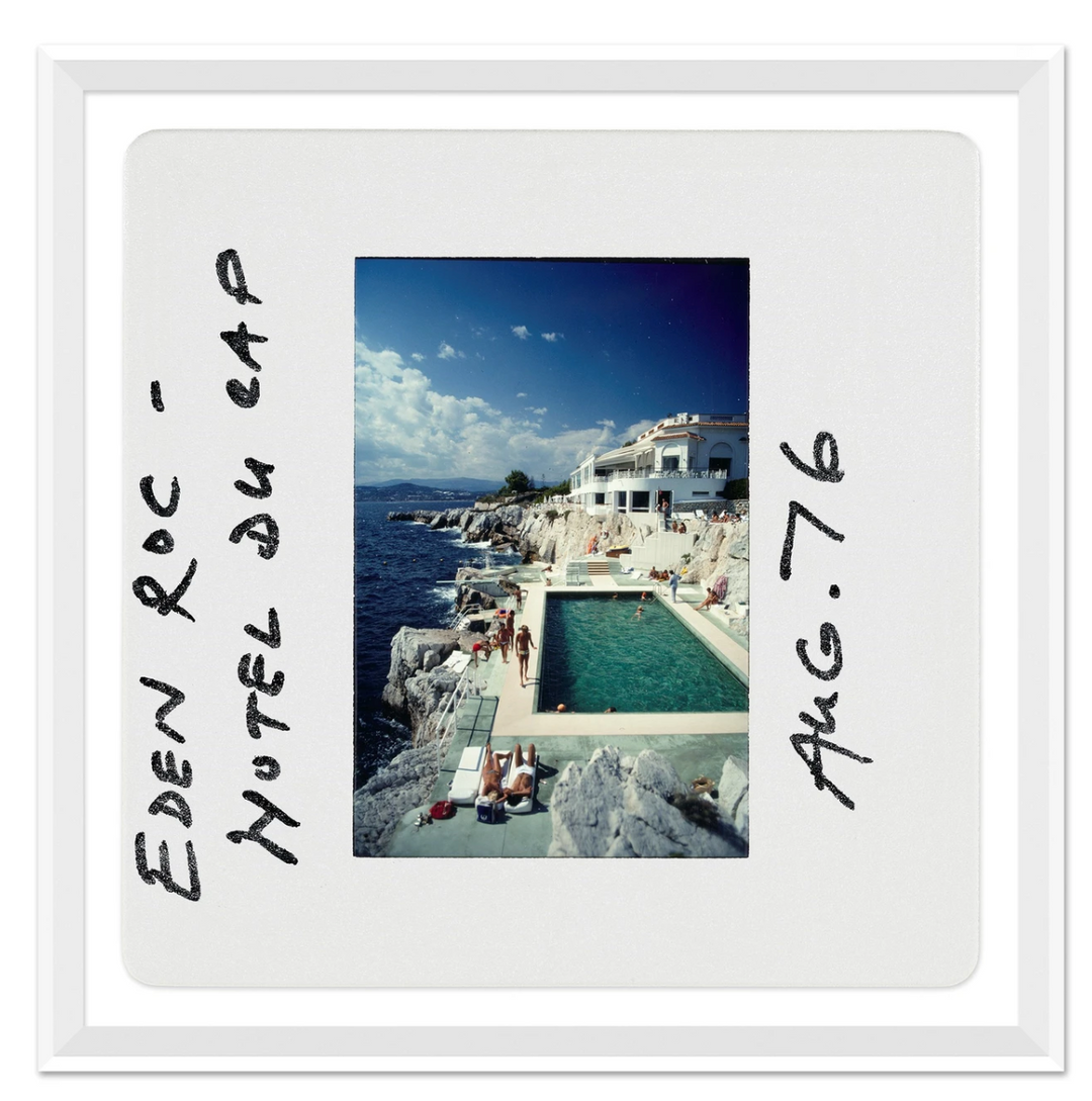"Hotel Du Cap Eden-Roc - Slide," Slim Aarons, August 1, 1976