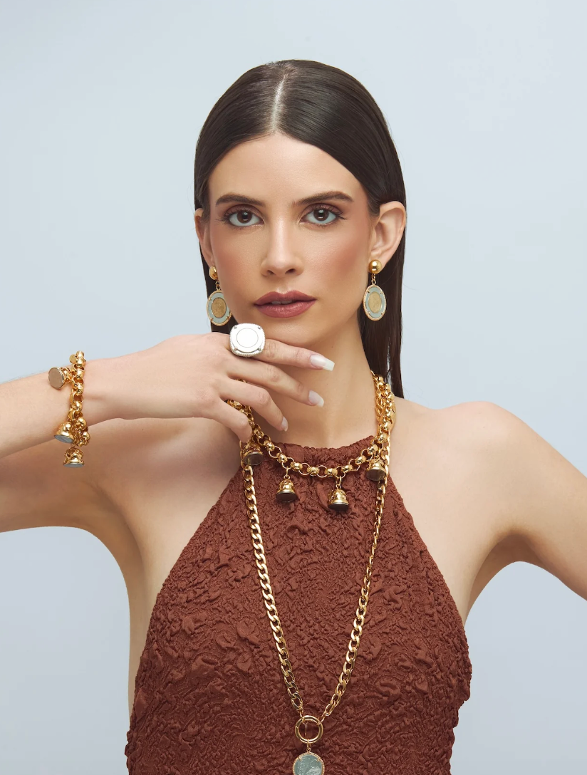 RUE MAXI COIN RING