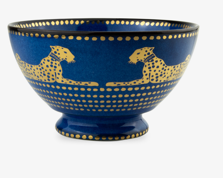 Large Spotty Bowl -Blue
