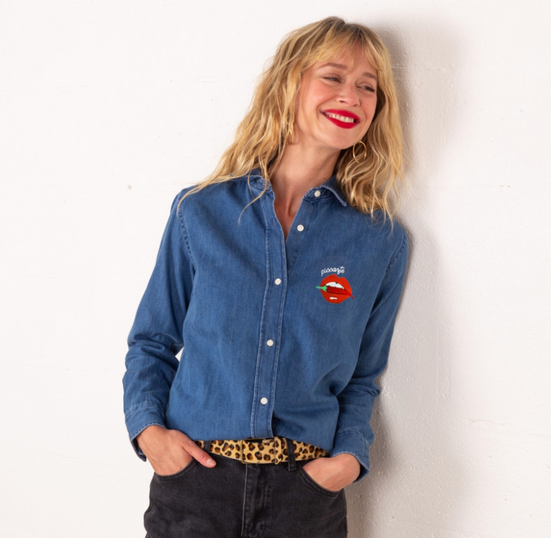Chemise Denim Shirt -Piccante