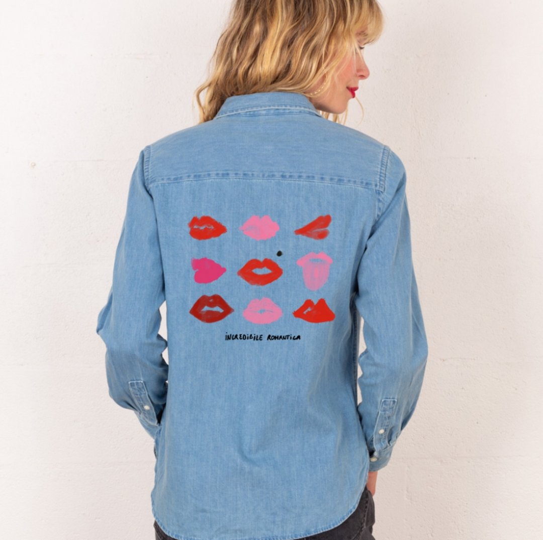Chemise Denim Shirt -Incredible  Romantica