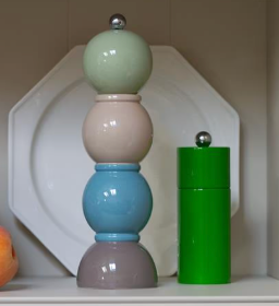 Bobbin Lacquer Salt or Pepper Mill