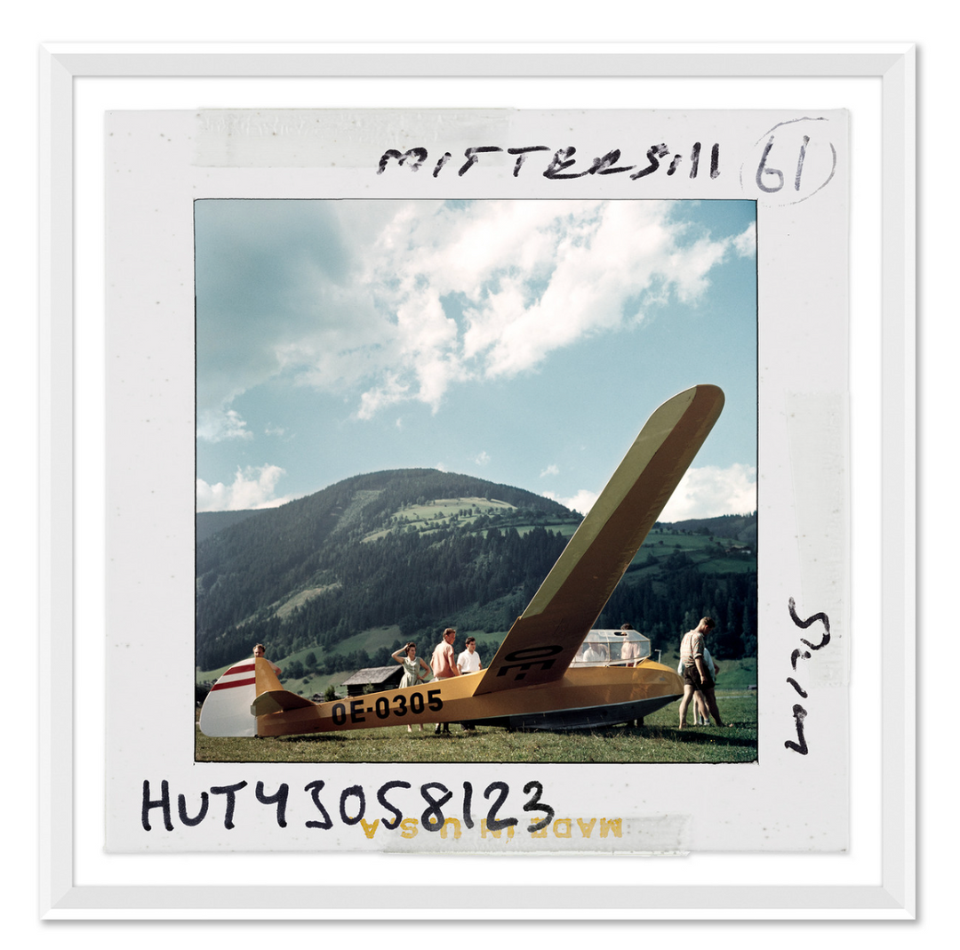 "Mittersill Castle - Slide", Slim Aarons, January 1, 1958