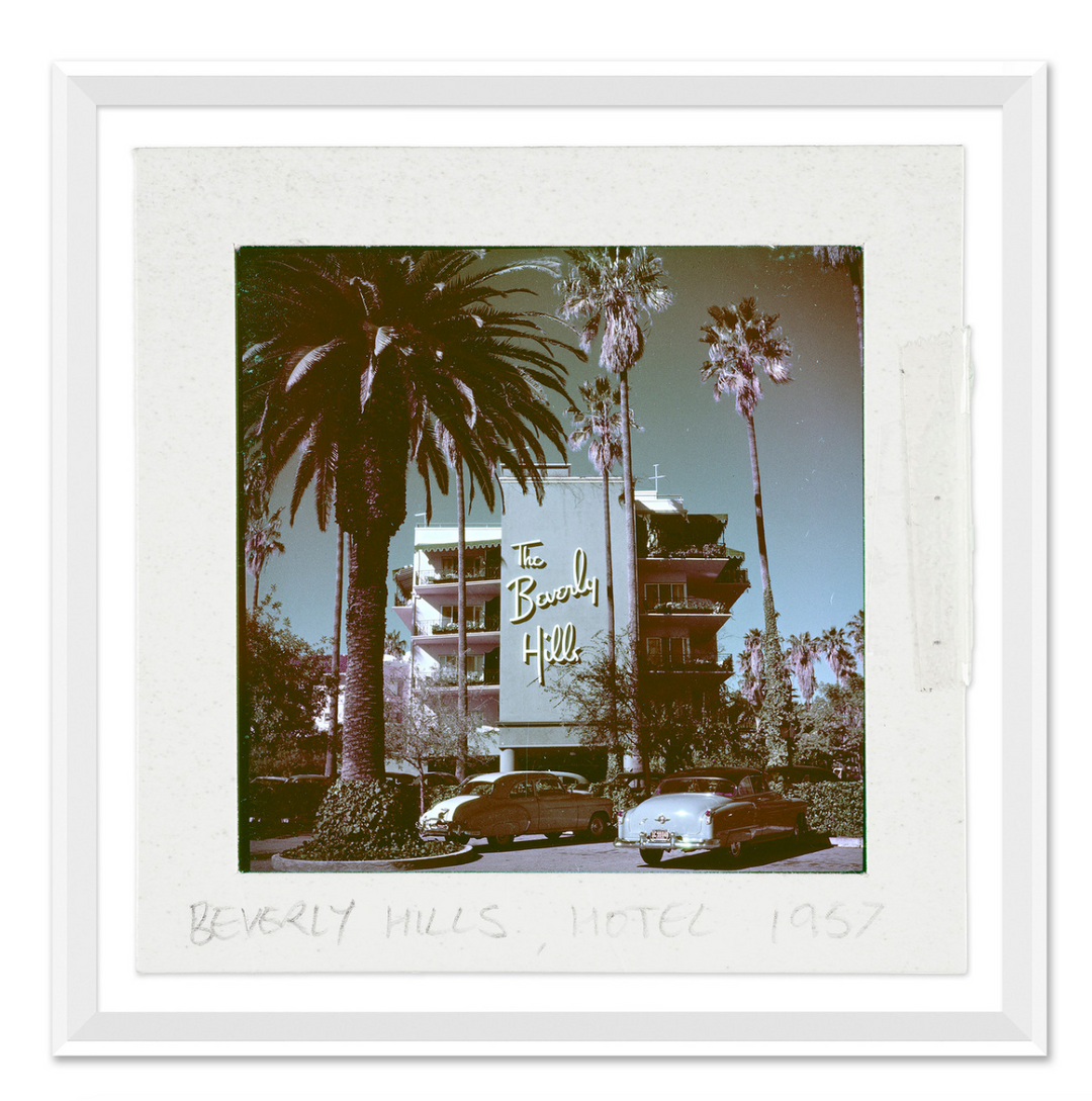 "Beverly Hills Hotel -Slide", Slim Aarons, January 1, 1957