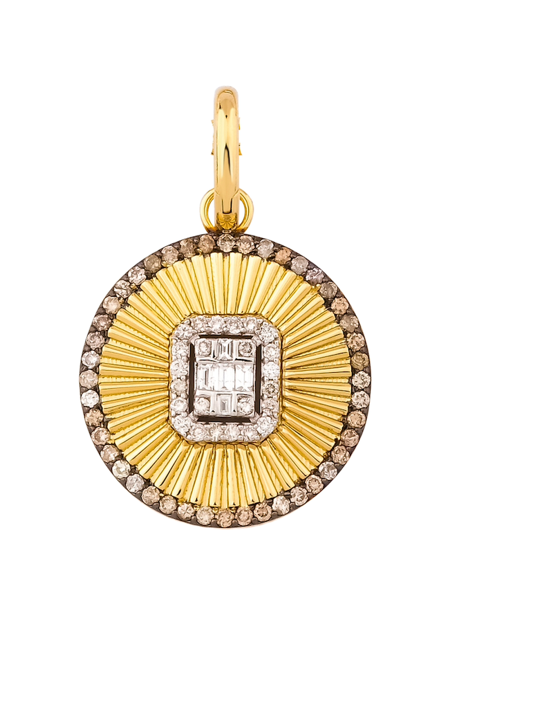 CORONET DIAMOND MEDALLION