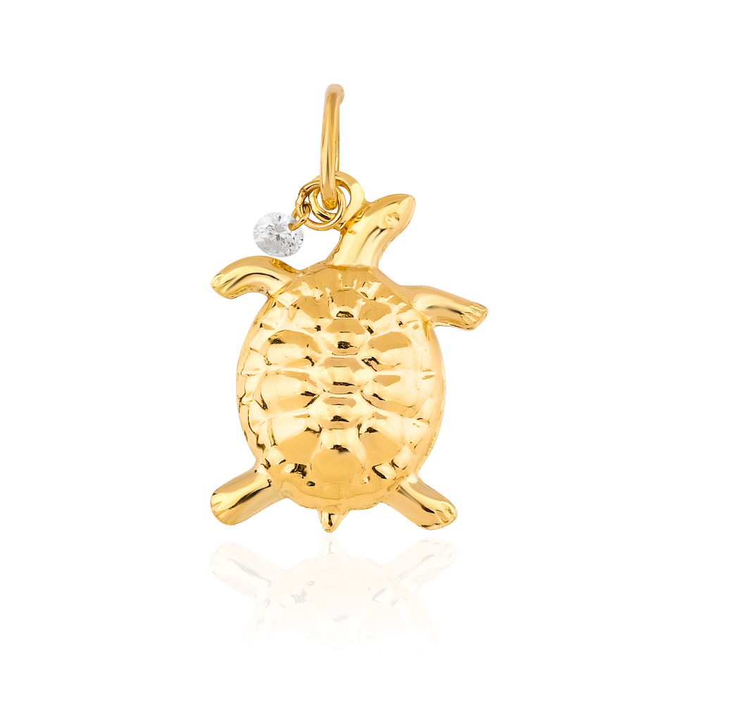TURTLE DIAMOND PENDANT