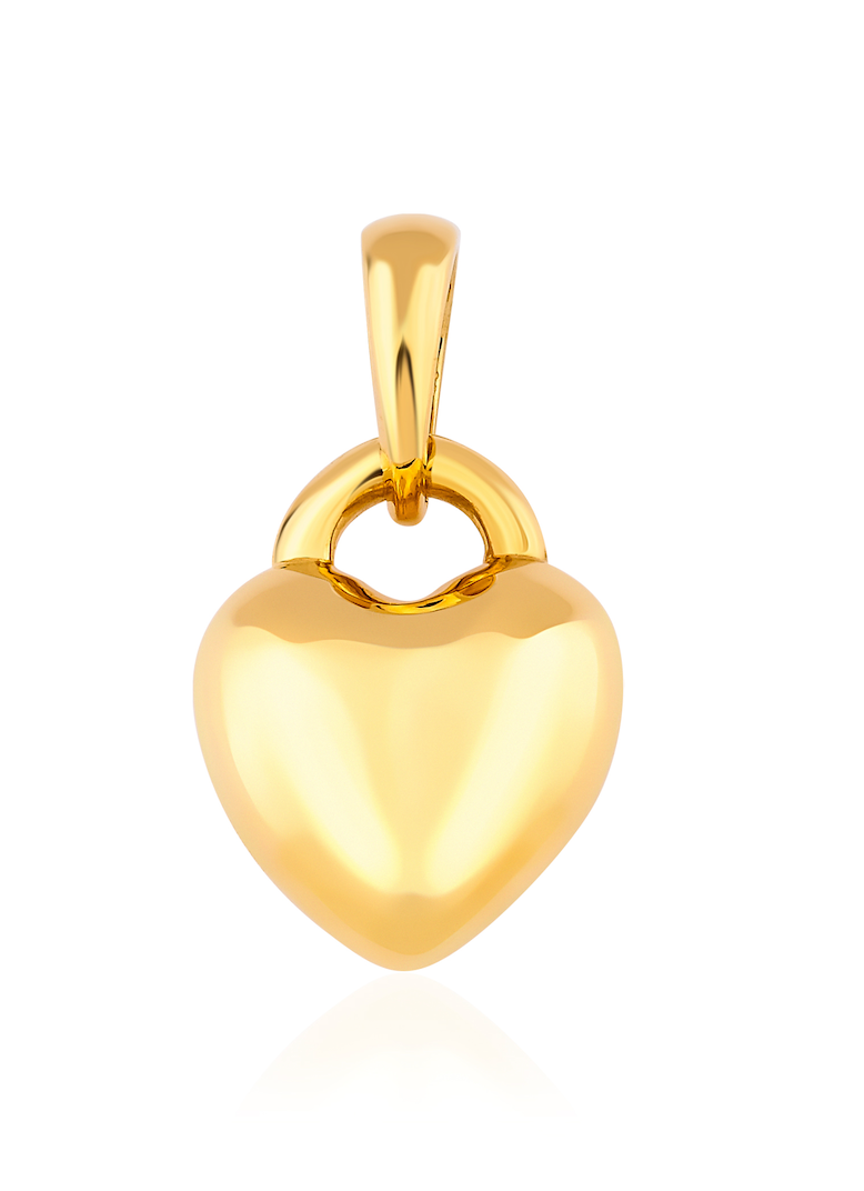 ELECTROFORM HEART PENDANT