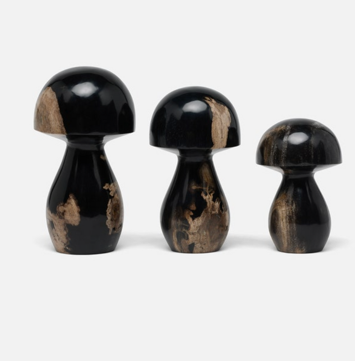 Mushroom Decorative Objects-Set of 3