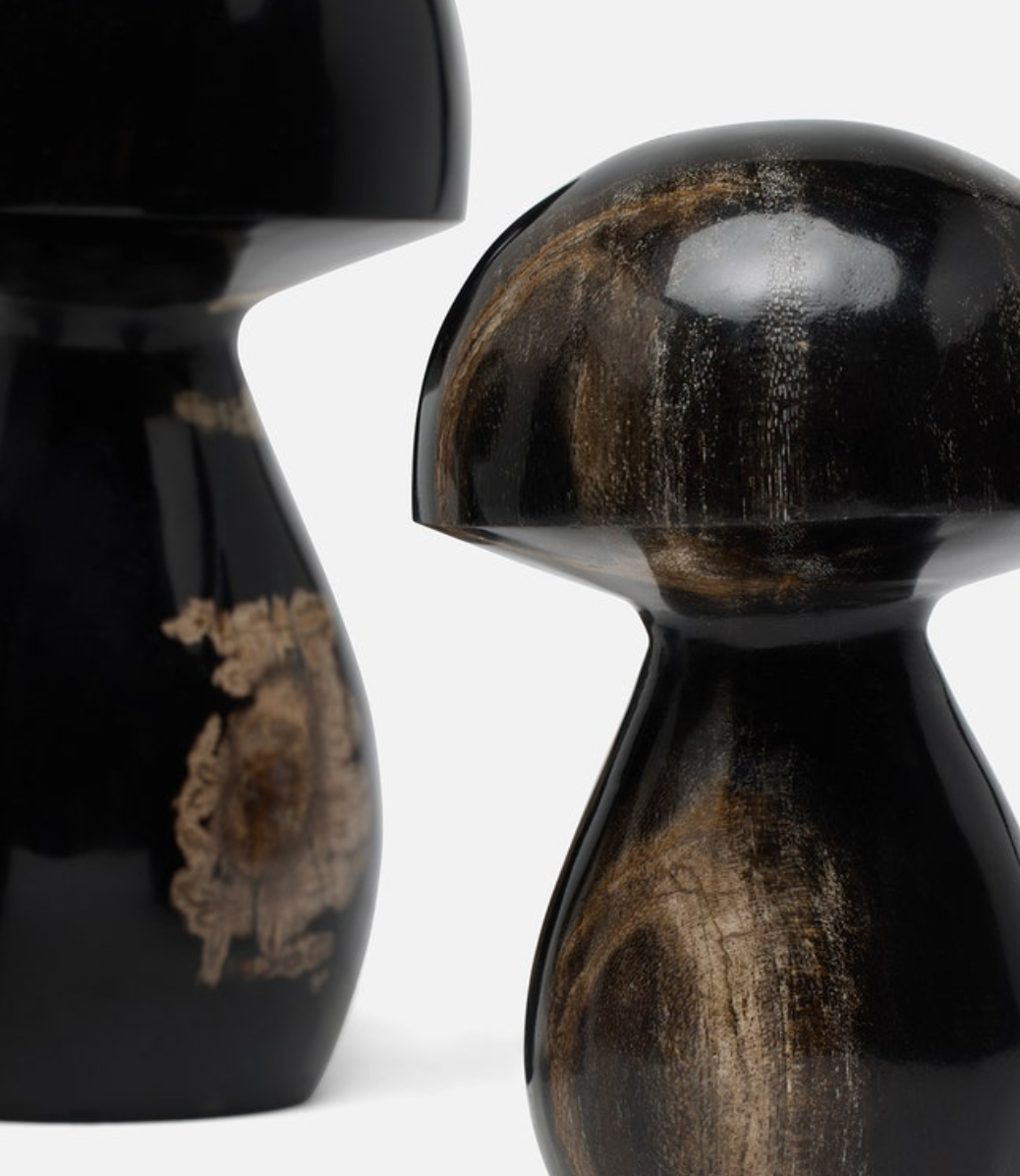 Mushroom Decorative Objects-Set of 3