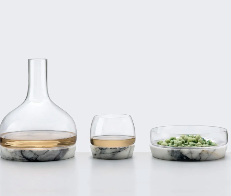 Chill Carafe With Marble Base