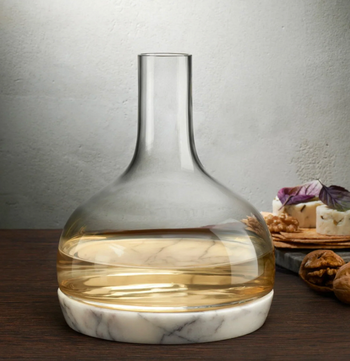 Chill Carafe With Marble Base