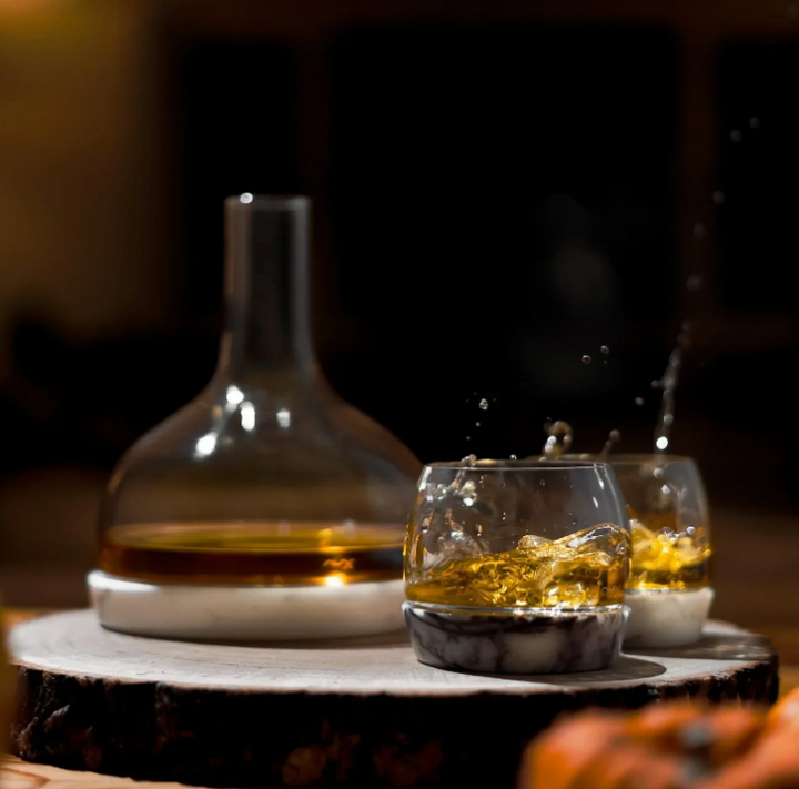 Chill Carafe With Marble Base