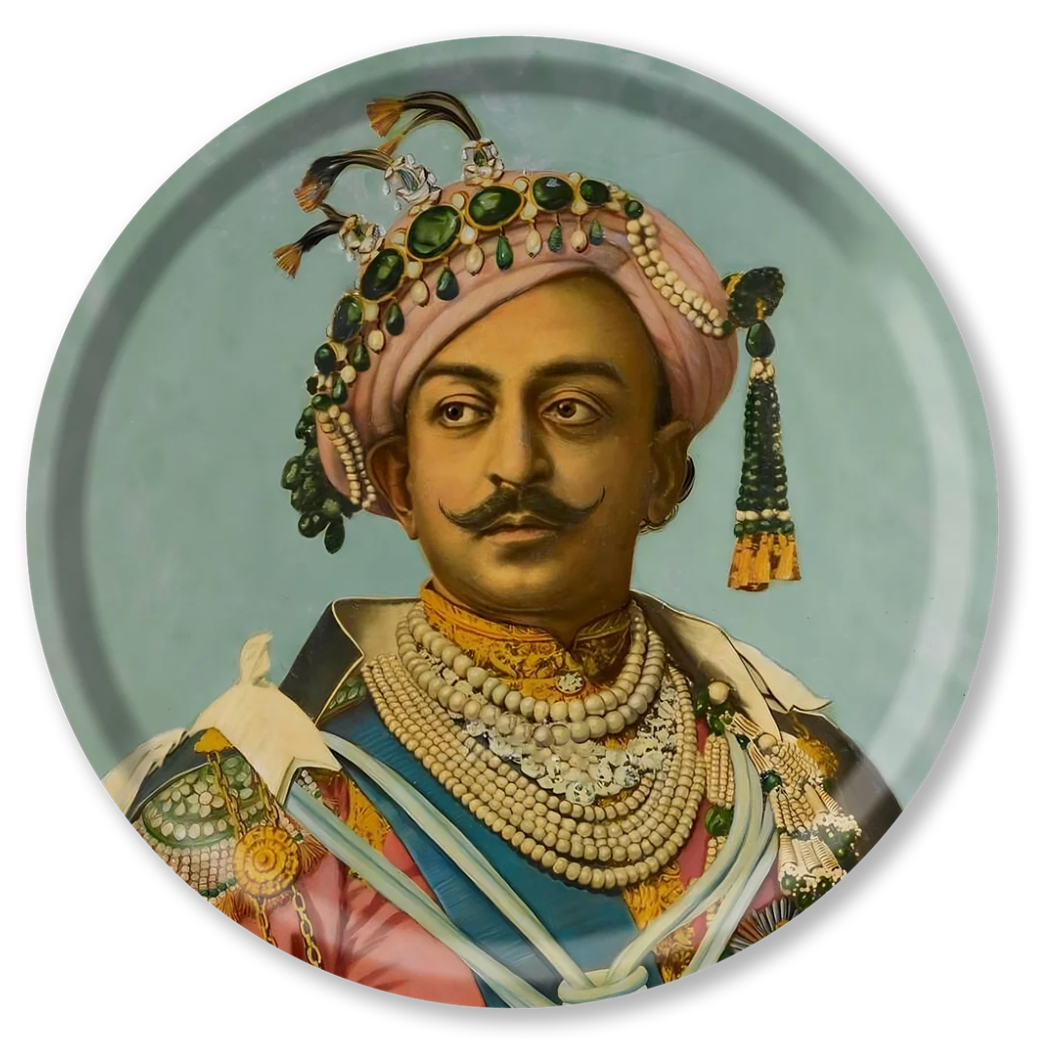 Wooden Tray - Maharaja - King of Kings