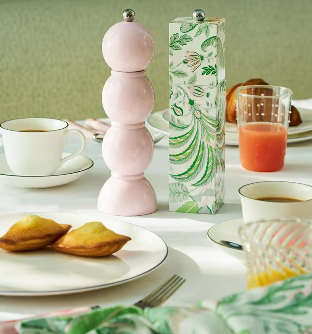 Palm Beach Green  Square Pillar Salt &amp;Pepper Mill