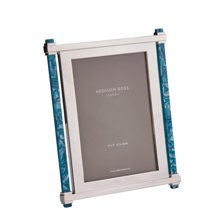 Emerald &amp; Silver  Acrylic  Frame