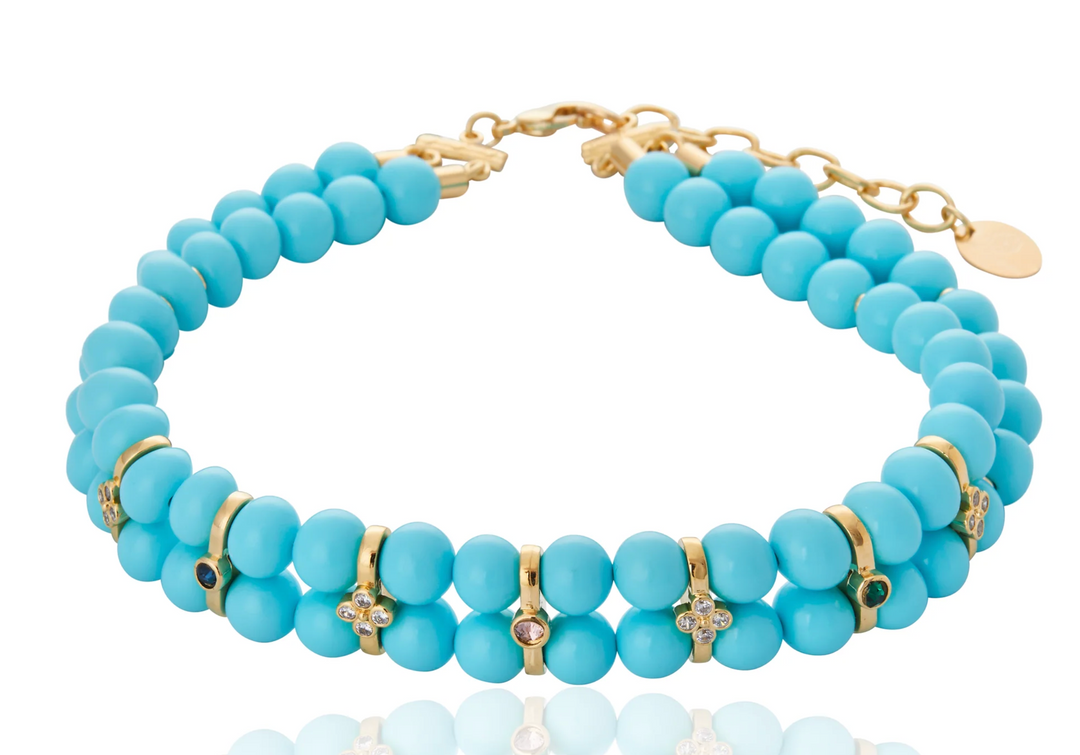 Palazzo Grassi Choker -Turquoise