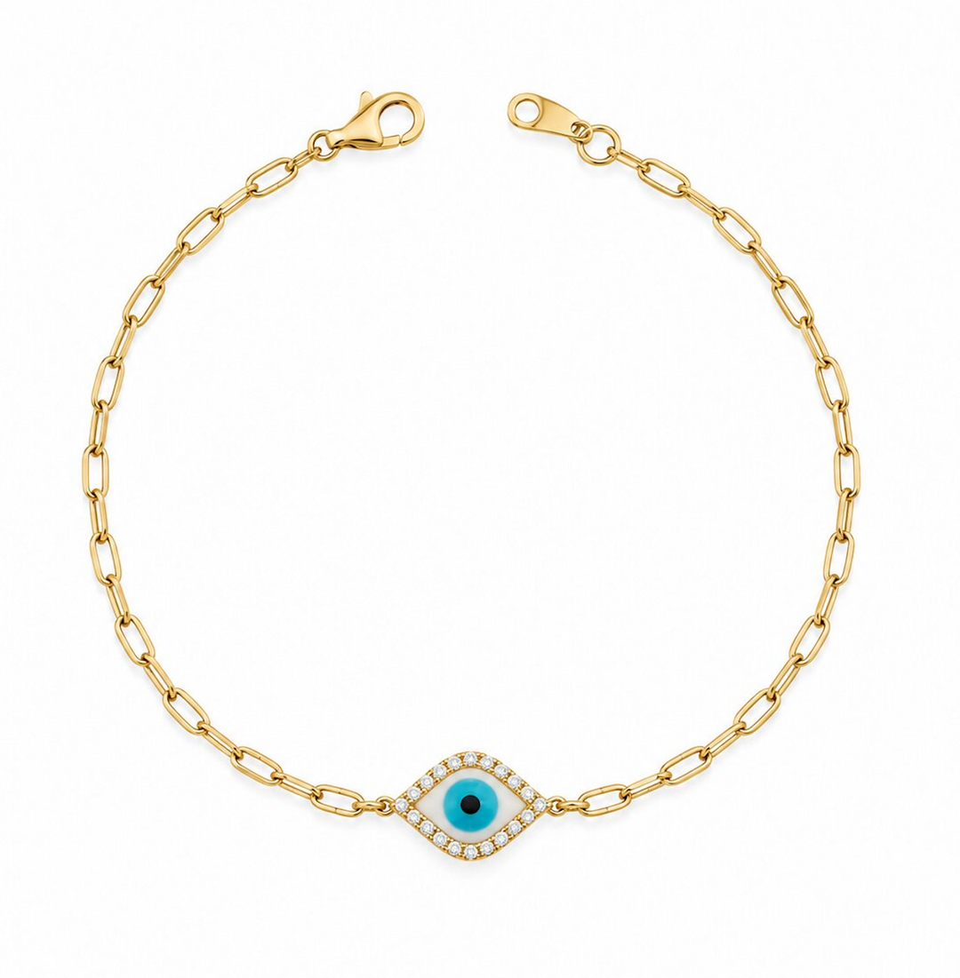 MARQUISE EYE DIAMOND BRACELET