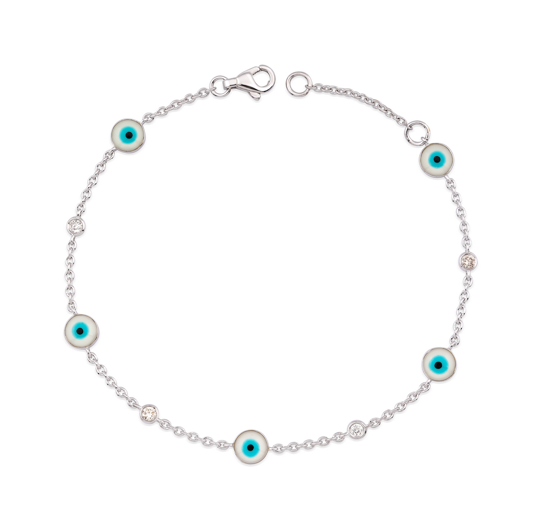 ROUND EYE DIAMOND BRACELET
