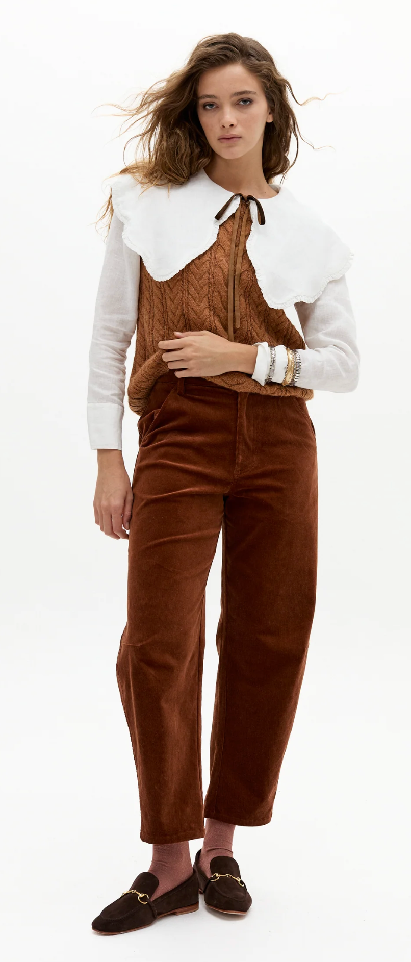 Ambar Corduroy Pants - Caramel