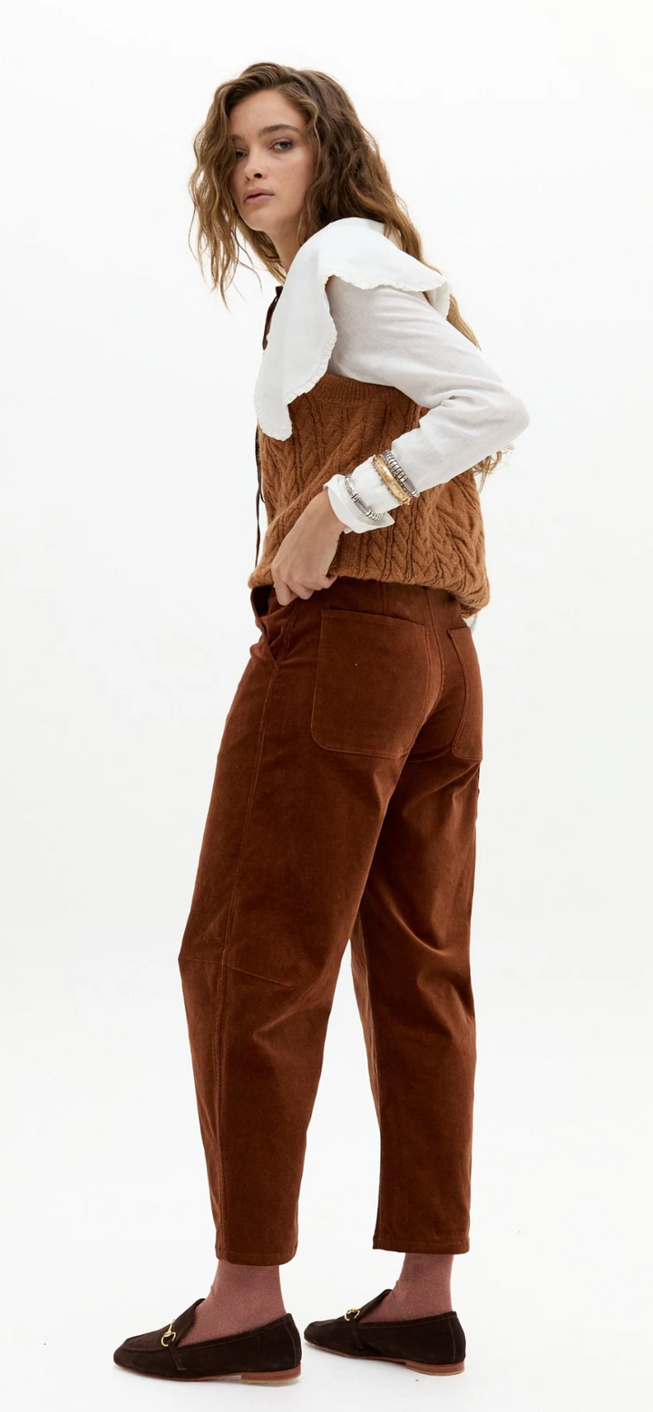 Ambar Corduroy Pants - Caramel