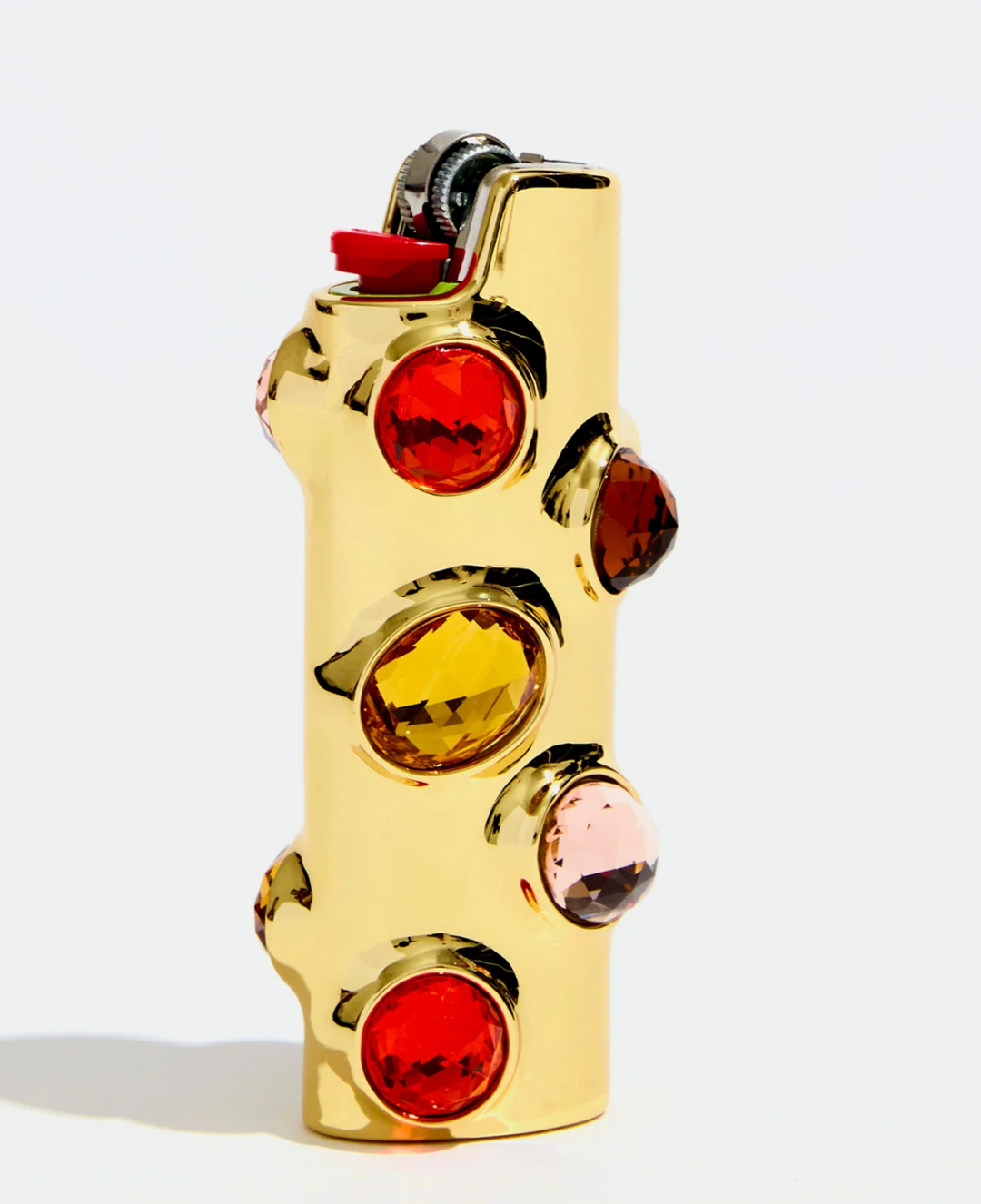Gemstoned Lighter Case- Marigold