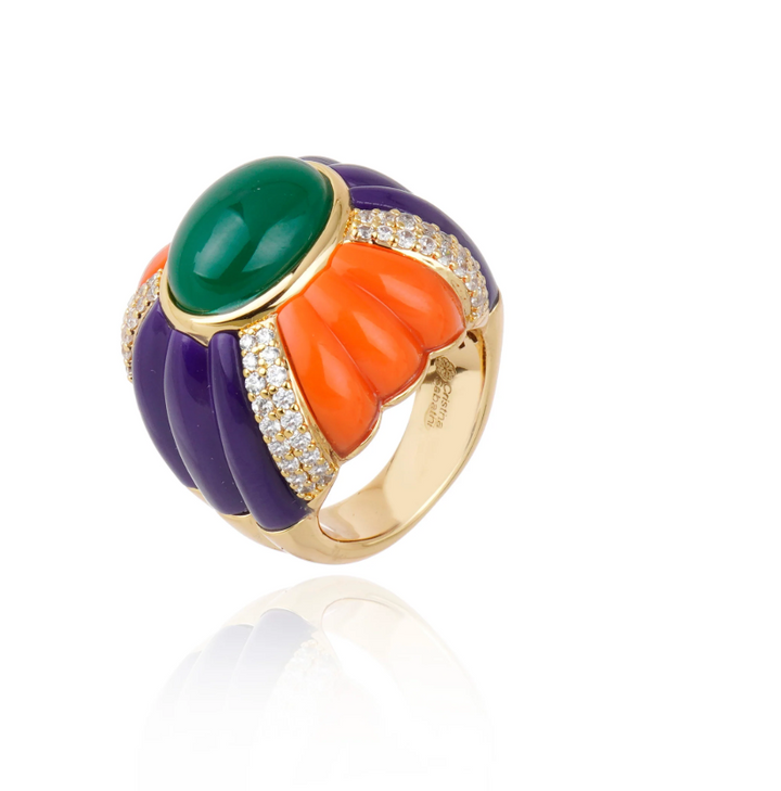 Machu Picchu Ring Green