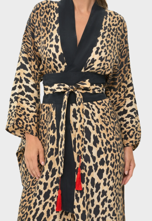 Leo Mystique Anya Oriental Kimono Robe