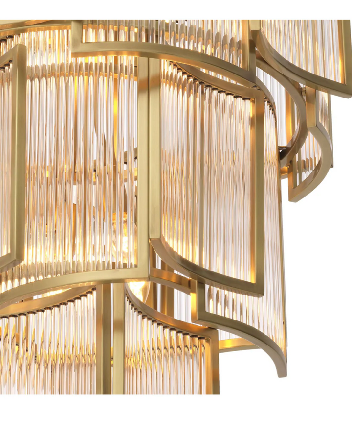 Modern Art Deco Chandelier