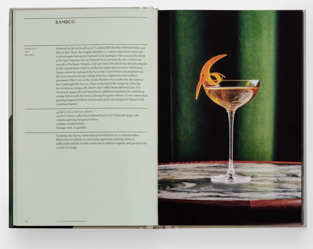 The Connaught Bar: Cocktail Recipes and Iconic Creations