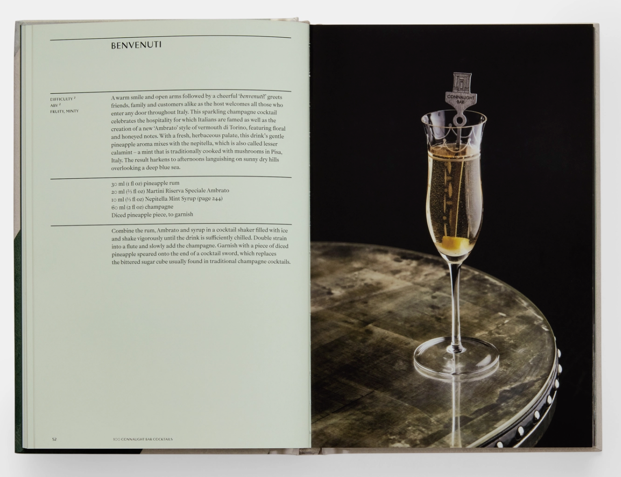 The Connaught Bar: Cocktail Recipes and Iconic Creations