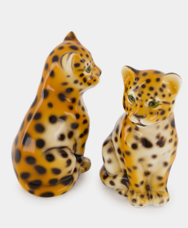 Ceramic Leopards