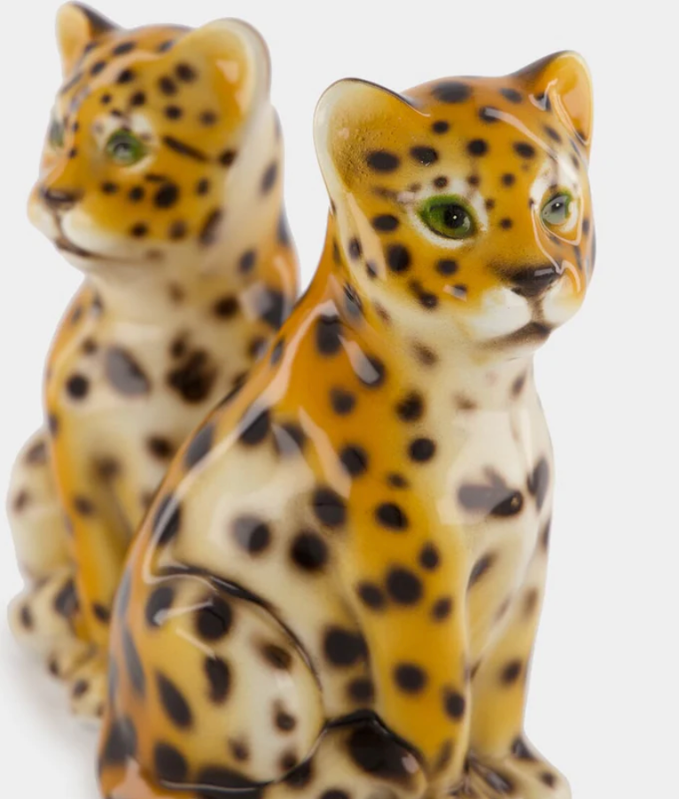 Ceramic Leopards