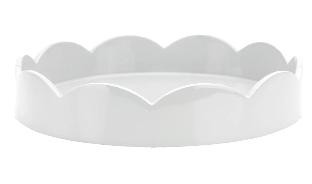 Round Scallop Trays-Small