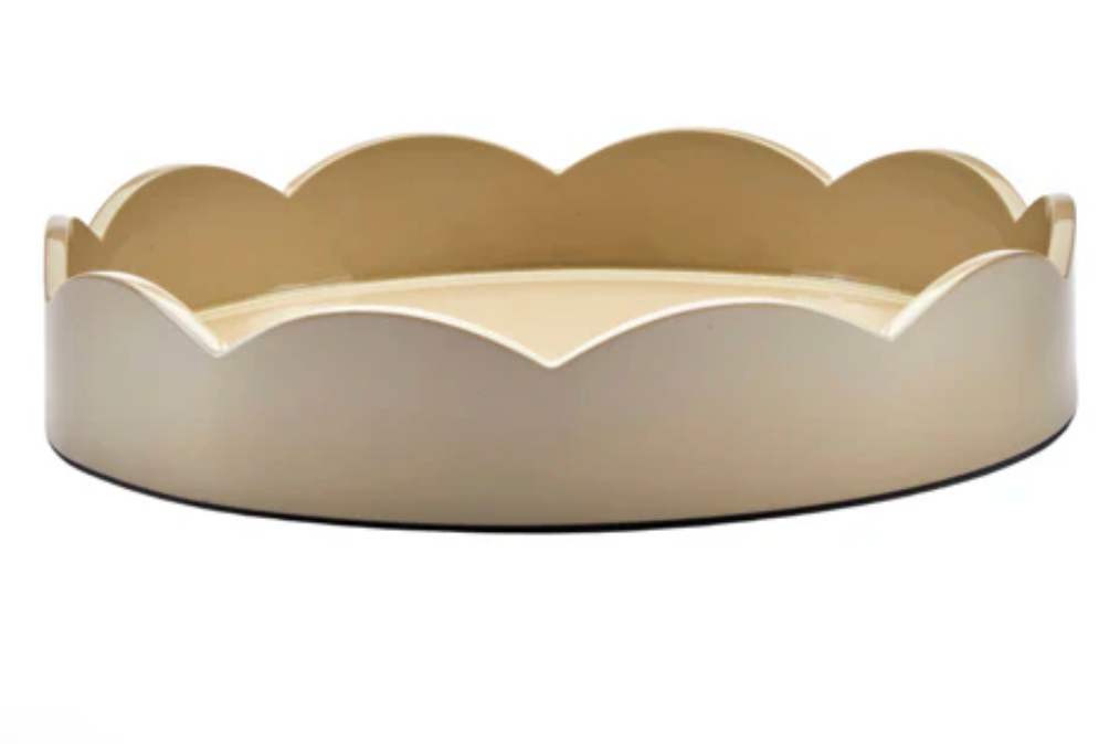 Round Scallop Trays-Small