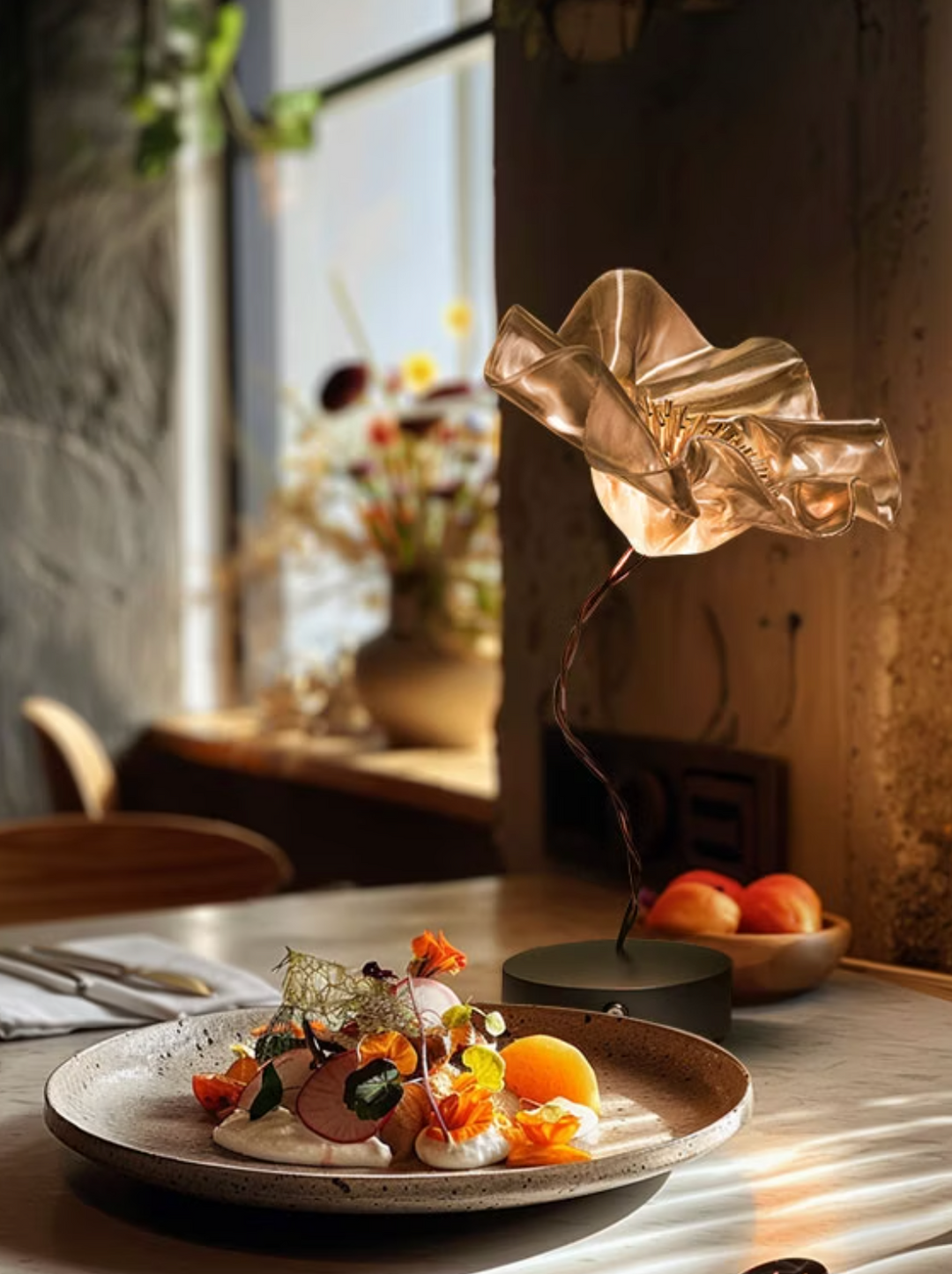 Lafleur Battery Table Lamp