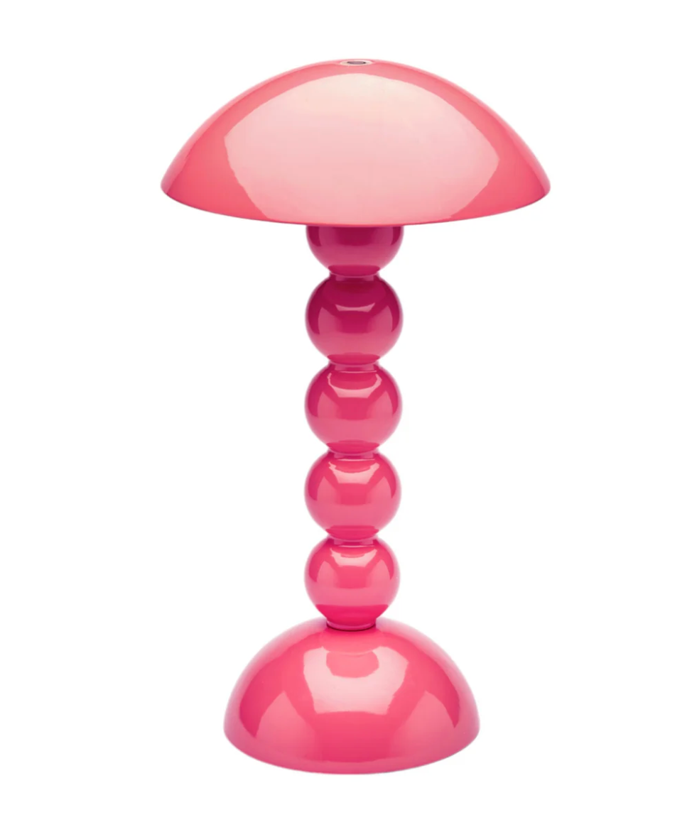 Lacquer Rechargeable Bobbin LED Lamp