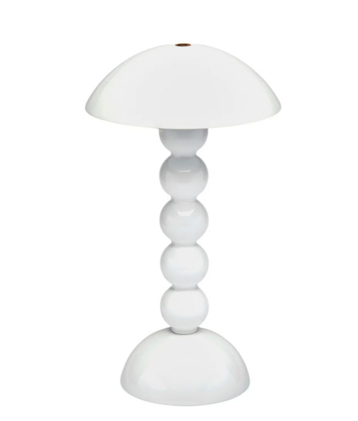 Lacquer Rechargeable Bobbin LED Lamp