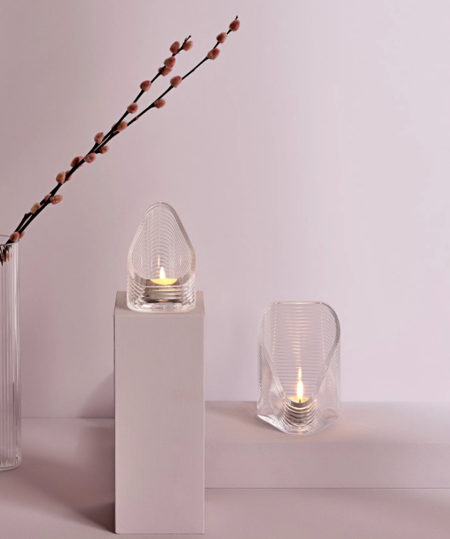 Mist Lights Votive holder Small-Clear